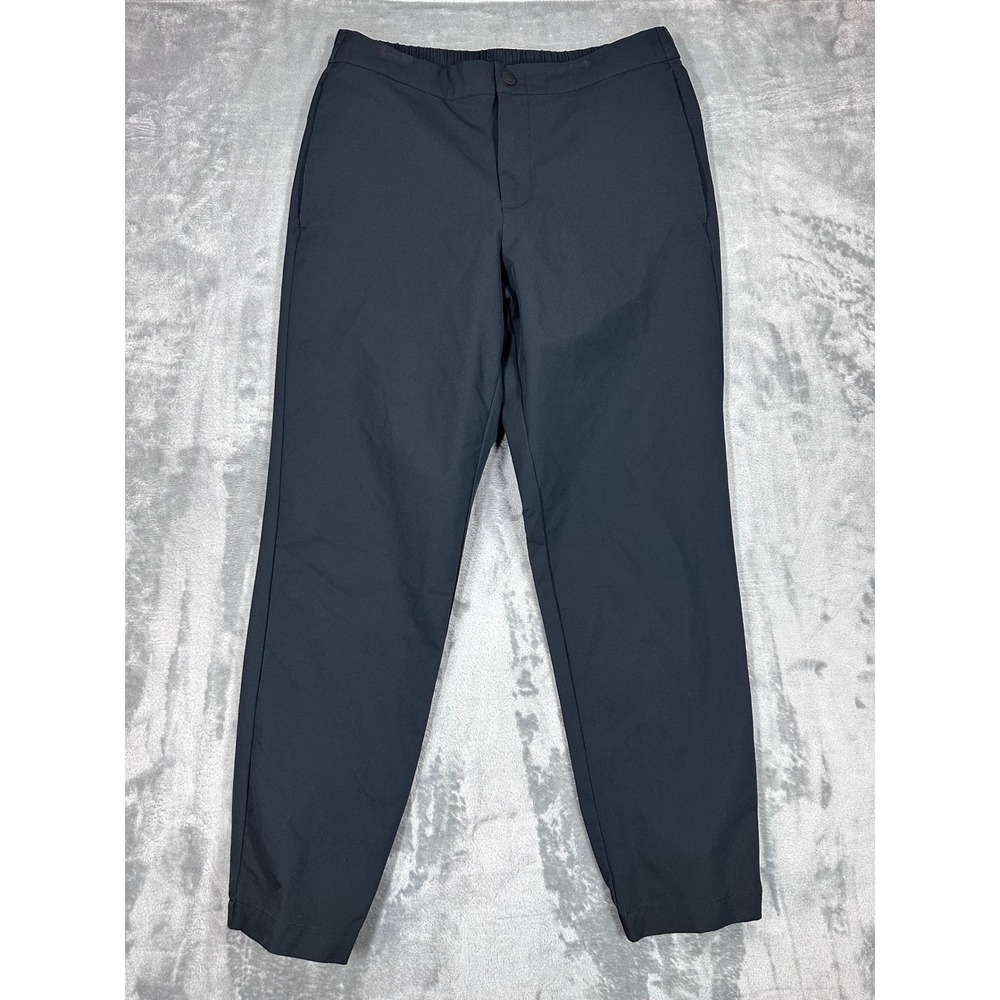 Banana Republic Mens Core Temp Joggers Black Performance Pants Size 32 28x32